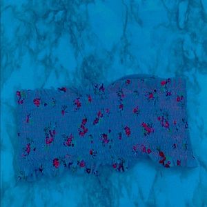 tube top bathing suit top.